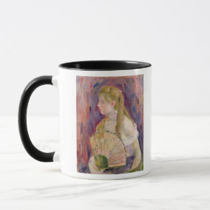 Caneca Rapariga com um fã, 1893