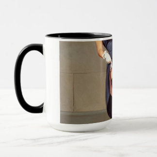 Caneca Rapariga de Pin-Up Retro