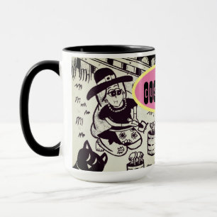 Caneca Rapariga e Cat Mug