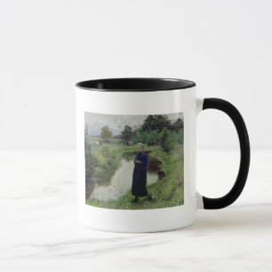 Caneca Rapariga nos campos,