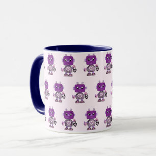 Caneca Rapariga robótica