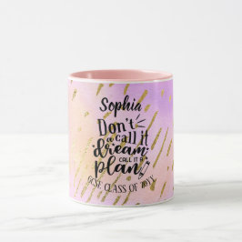 Caneca Raparigas Exam Mugs Motivação Sucesso Citações PIN