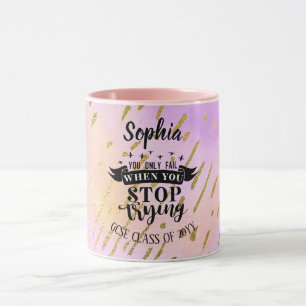 Caneca Raparigas Exam Mugs Motivação Sucesso Citações PIN