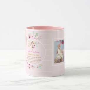 Caneca Raparigas FOTO Baptism Christening Proverb 31:25