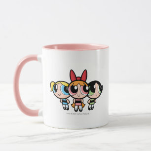Caneca Raparigas Powerpuff: Açúcar, especiarias e tudo 