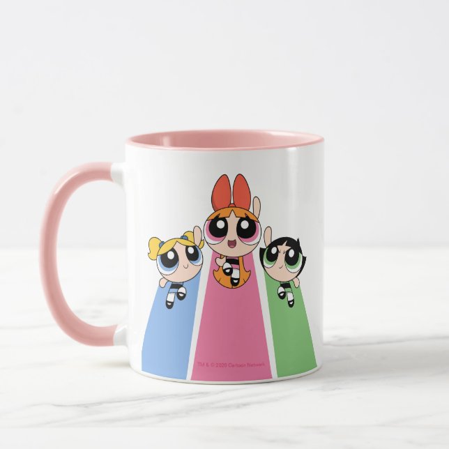 Caneca Raparigas Powerpuff Voam Alto (Esquerda)