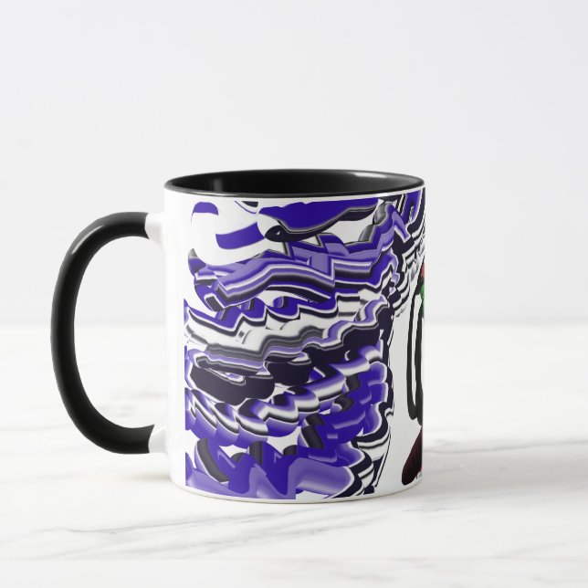 Caneca rapaz no inverno (Esquerda)