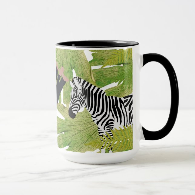 Caneca Rapaz Safari dos Animais Selvagens | Rapariga (Direita)