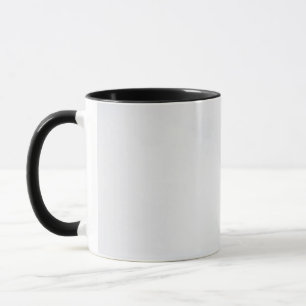 Caneca Raposa Árctica enrolada no inverno