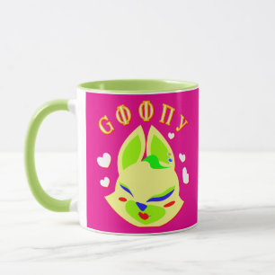 Caneca raposa desenho animado