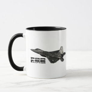 Caneca Raptor F-22