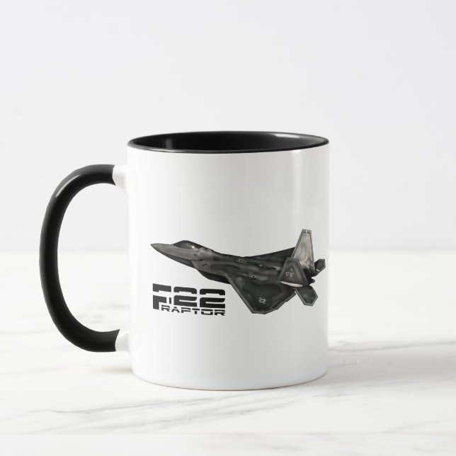 Caneca Raptor F-22 (Esquerda)