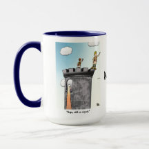 Rapunzel Blue 15 oz Combo Mug