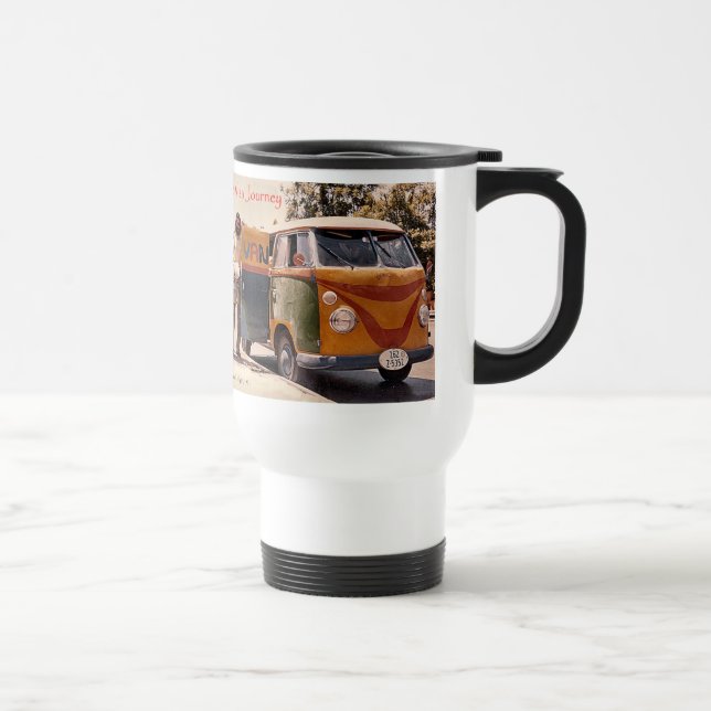 Caneca rara de C4marraquexe da viagem do visto (Direita)