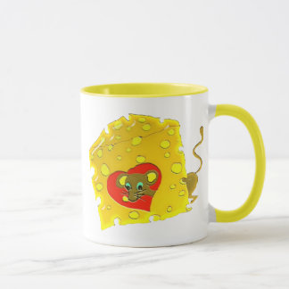 Caneca rato e queijo