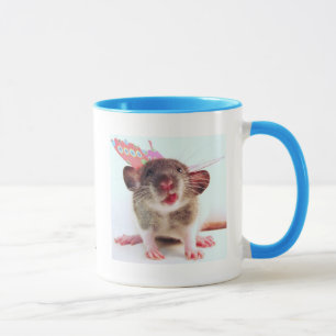 Caneca Rato parvo de Flutterby
