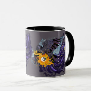 Caneca Raven Sky Folklore