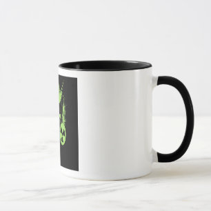 Caneca Ray Cat Canhão de Aviso de Radiação Nuclear