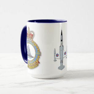 Caneca RCAF 434 Esquadrão/3 Wing CF-104 Mug