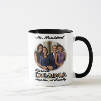 Caneca Re-eleição 2012 do presidente Obama