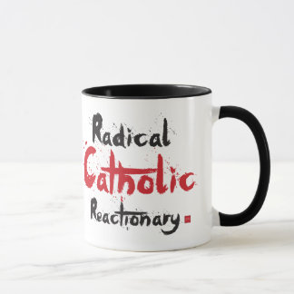 Caneca Reaccionário católico radical