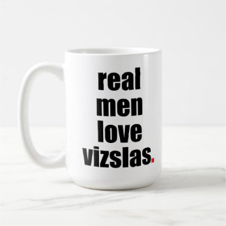 Caneca real de Vizslas do amor dos homens