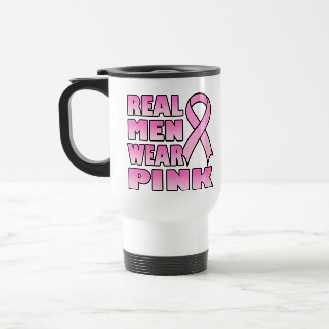 caneca real do rosa do desgaste de homens (Esquerda)