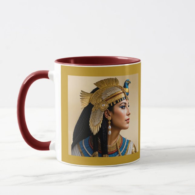 Caneca "Realismo de Cleópatra VII: Um Retrato" (Esquerda)