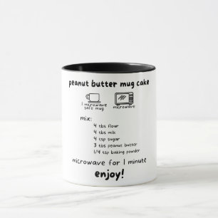 Caneca Receita Perfeita De Bolo De Manteiga De Amendoim