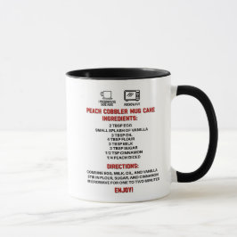Caneca Receita Perfeita De Gift/ Peach Cobbler Mug
