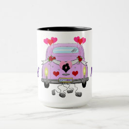 Caneca Recem casados Dois Café De Tom