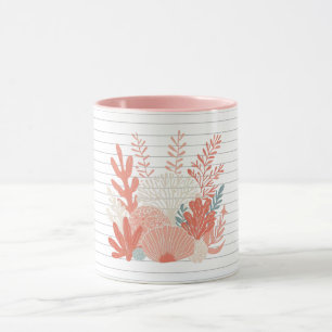 Caneca Recife de coral costeiro/náutico