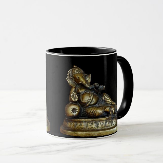 Caneca Reclinando Ganesha (Frente Esquerda)