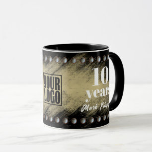 Caneca Reconhecimento de aniversário do funcionário de Fa