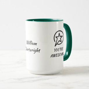 Caneca Reconhecimento de Funcionários Personalizado