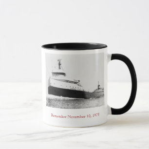 Caneca Recorde: O repto de Edmund Fitzgerald. Nomes do