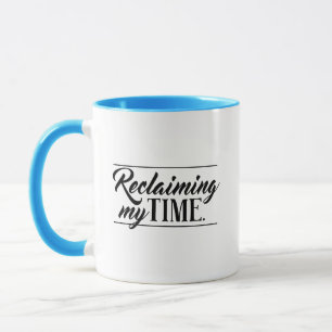Caneca "Recuperando meu tempo" político