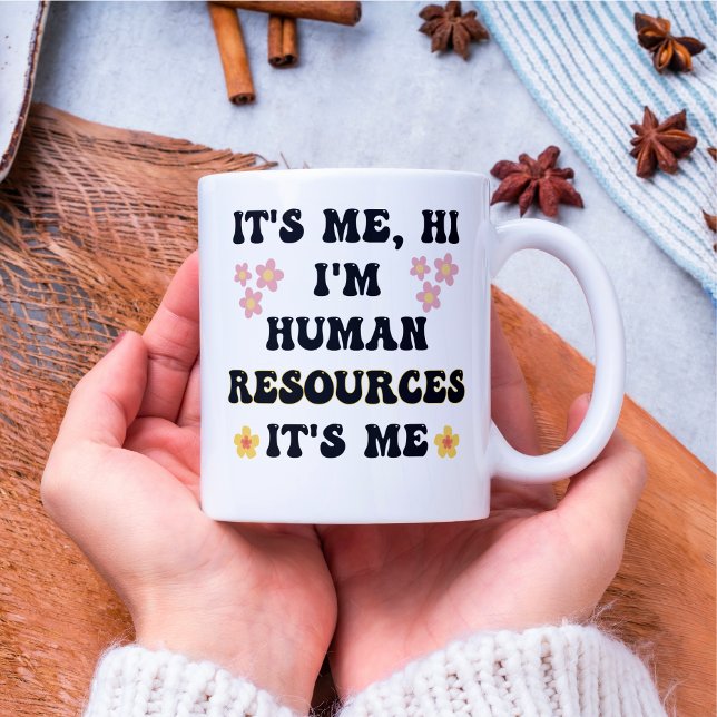 Caneca Recursos Humanos Mug, Presentes, Destaque café Pre (Criador carregado)