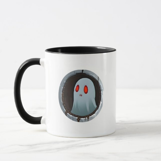Caneca Red Caffeine Specter Mug por ORION (Esquerda)