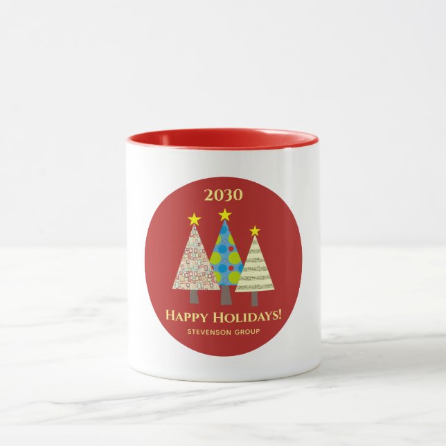 Caneca Red Corporate Christmas Holiday  (Centro)