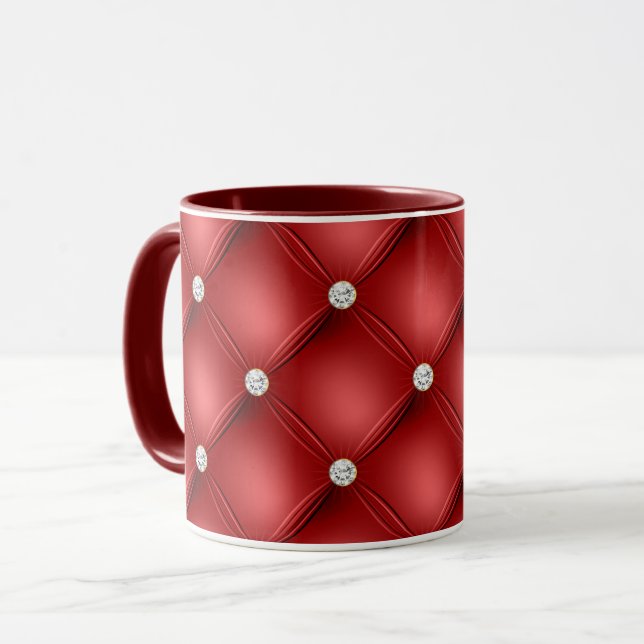 Caneca Red Diamond (Frente Esquerda)