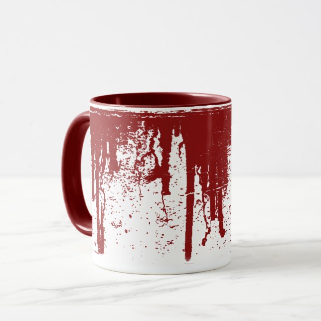 Caneca Red Dripe (Frente Esquerda)