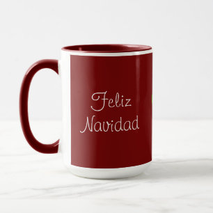 Caneca Red Feliz Navidad Cactus Mug