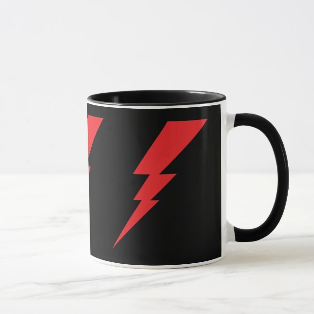 Caneca Red Flash Lightning Bolt (Direita)