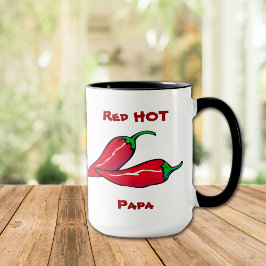 Caneca Red Hot Papa Mug