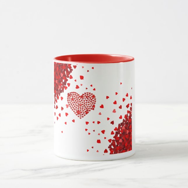 Caneca Red Lover's Hearts Mug (Centro)