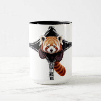 Caneca Red Panda with zipper