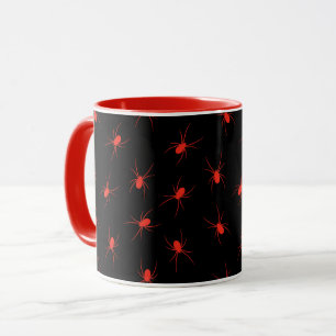 Caneca Red Spider Elegage Halloween