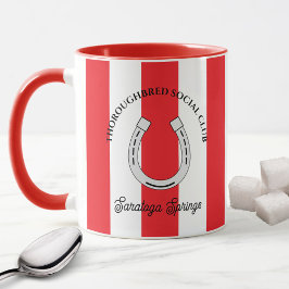 Caneca Red Stripes Horsferes, Clube Social de Cristo