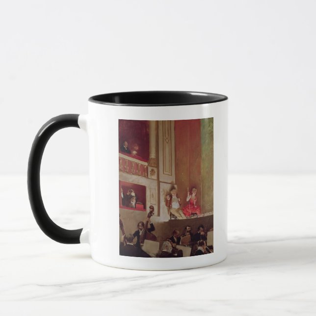 Caneca Reexame no DES Varietes do teatro, c.1885 (Esquerda)